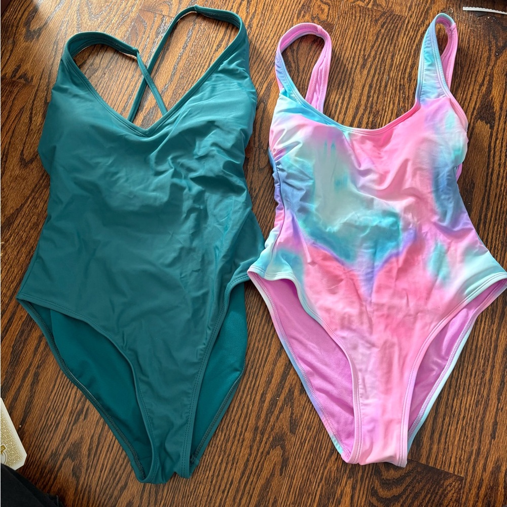 Two women’s size small One Piece Swimsuits. new with tags